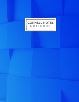 Cornell Notes Notebook: Abstract design Cornell Note Paper Notebook. Nifty Large College Ruled Medium Lined Journal Note Taking System for School and University