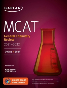 Paperback MCAT General Chemistry Review 2021-2022: Online + Book