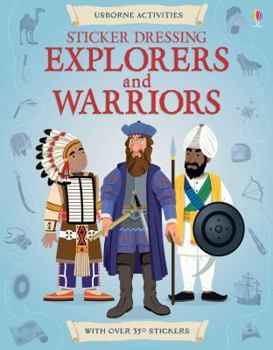 Paperback Sticker Dressing Explorers & Warriors Book