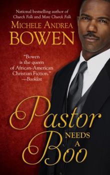 Hardcover Pastor Needs a Boo [Large Print] Book