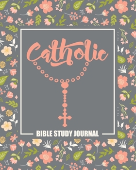 Paperback Catholic Bible Study Journal: Drawn To Faith 8" x 10" (20cm x 25.4cm) Book