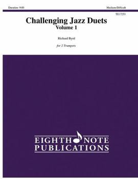 Paperback Challenging Jazz Duets, Vol 1: 2 Trumpets, Part(s) Book