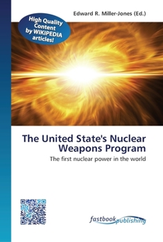 Paperback The United State's Nuclear Weapons Program Book