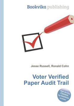 Paperback Voter Verified Paper Audit Trail Book