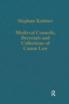 Hardcover Medieval Councils, Decretals and Collections of Canon Law Book