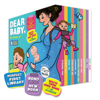 Dear Baby, My Dreams of: Keepsake Box Set for New & Expecting Parents 9 Books to Read to Bump + 1 DIY First Book to Baby + Stickers Memories Keeper, G