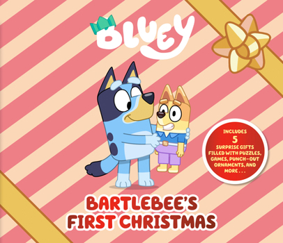 Hardcover Bluey: Bartlebee's First Christmas Book