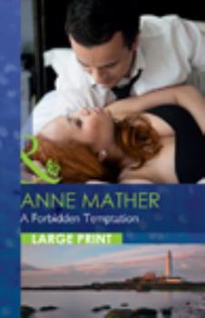 Hardcover A Forbidden Temptation [Large Print] Book