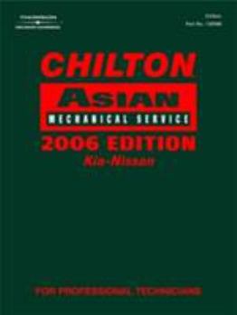 Hardcover Chilton Asian mechanical service. Volume 2 Infiniti, Mazda, Mitsubishi, Nissan Book
