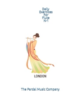 Paperback Daily Exercices For Flute N-1: London Book