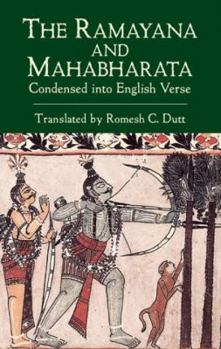 Paperback Ramayana and Mahabharata Condensed Into English Verse Book