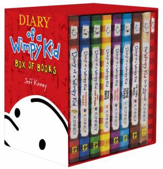 Hardcover Diary of a Wimpy Kid Box of Books (1-7 & the Do-It-Yourself Book & Journal) Book