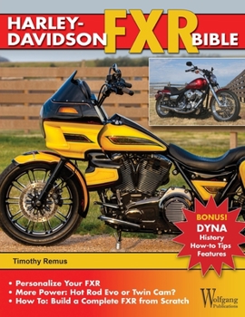 Paperback Harley-Davidson FXR Bible Book
