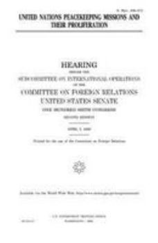 United Nations peacekeeping missions and their proliferation