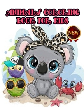 Paperback ANIMALS COLORING BOOK FOR kids Book