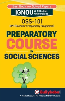 Paperback OSS-101 Preparatory Course in Social Sciences Book