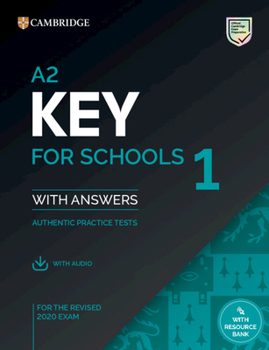 Paperback A2 Key for Schools 1 for the Revised 2020 Exam Student's Book with Answers with Audio with Resource Bank Book