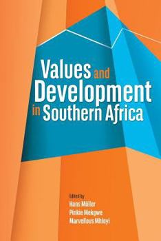 Paperback Values and Development in Southern Africa Book