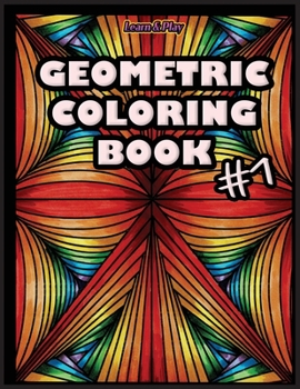 Paperback Coloring Book Geometric Shapes #1 Book