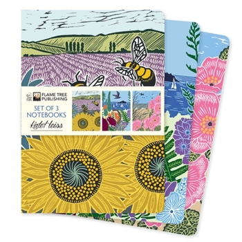 Misc. Kate Heiss Set of 3 Standard Notebooks Book