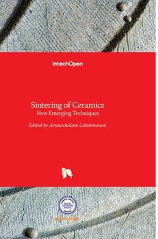 Hardcover Sintering of Ceramics: New Emerging Techniques Book