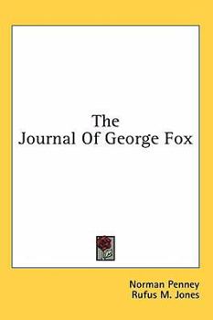 Hardcover The Journal Of George Fox Book