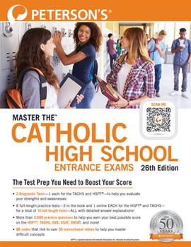 Paperback Master The(tm) Catholic High Schools Entrance Exams Book