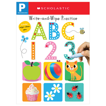 Spiral-bound ABC 123 Write and Wipe Flip Book: Scholastic Early Learners (Write and Wipe) Book