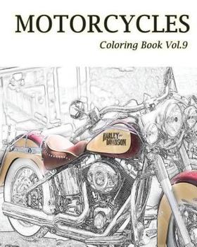 Paperback Motorcycles Coloring Book