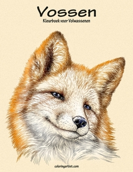 Paperback Vossen Kleurboek voor Volwassenen 1 [Dutch] Book