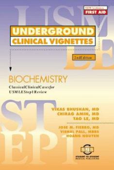 Paperback Underground Clinical Vignettes - Biochemistry Book