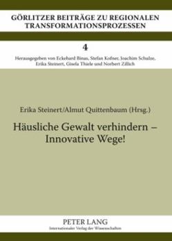 Paperback Haeusliche Gewalt Verhindern - Innovative Wege! [German] Book