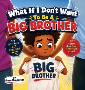 Hardcover What If I Don't Want To Be A Big Brother Book