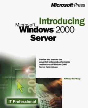 Paperback Introducing Microsoft Windows 2000 Server Book