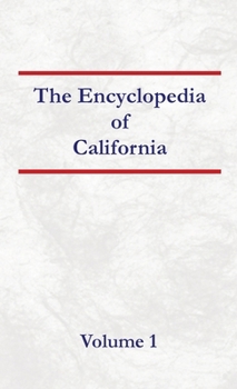 Hardcover Encyclopedia of California Volume 1 Book