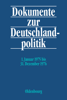 Hardcover 1. Januar 1975 bis 31. Dezember 1976 [German] Book
