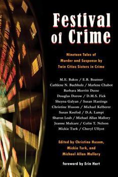Paperback Festival of Crime: Nineteen Tales of Murder and Suspense by Twin Cities Sisters in Crime Book