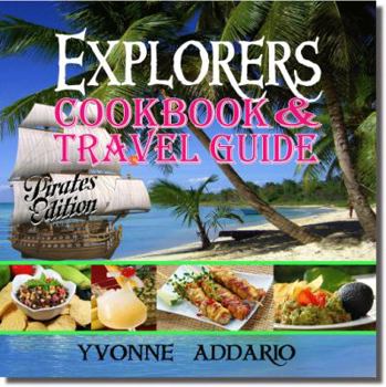 Paperback Explorers Cookbook and Travel Guide Book