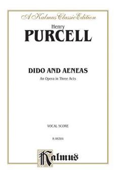 Paperback Dido and Aeneas: English Language Edition, Vocal Score Book