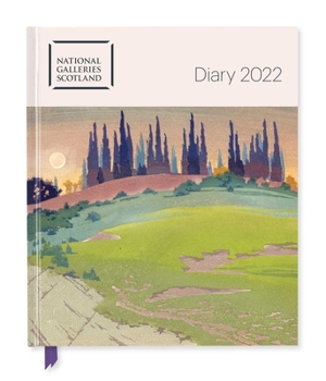 Hardcover National Galleries Scotland Desk Diary 2022 Book