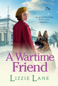 Paperback A Wartime Friend [Large Print] Book