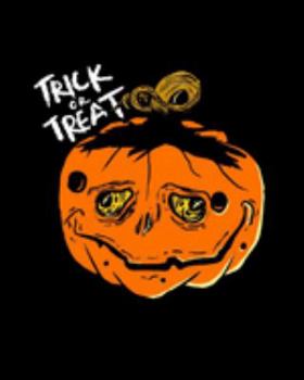 Paperback Trick Or Treat: A Halloween Book To Write Your Recipes In Book