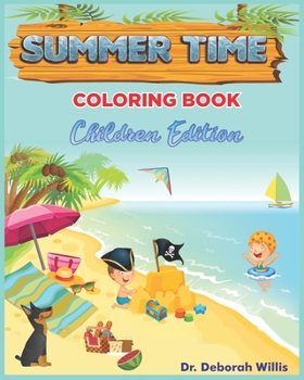 Paperback Summer Time: Coloring Book