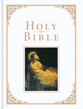 Bonded Leather KJV Family Bible, Deluxe White Bonded Leather Over Board: Holy Bible Book