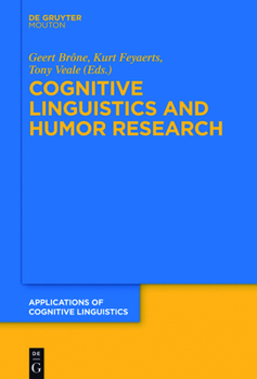 Hardcover Cognitive Linguistics and Humor Research Book
