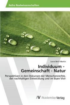 Paperback Individuum - Gemeinschaft - Natur [German] Book