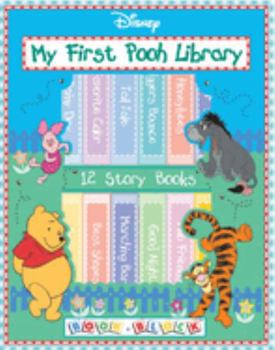 Hardcover 12-Book Library: First Winnie the Pooh Stories (My First Library) Book