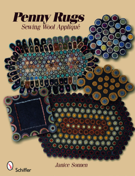 Paperback Penny Rugs: Sewing Wool Appliqué Book