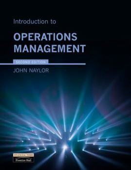 Paperback Introduction to Operations Management. John Naylor Book