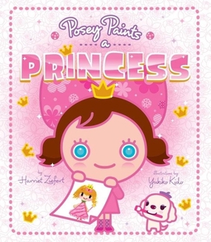 Hardcover Posey Paints a Princess Book